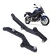 thumbnail image 3 of Ajustador de parabrisas de motocicleta 1 par de ajustadores de parabrisas de motocicleta negros reemplazo de soporte de parabrisas de aluminio para NC750X 2021 ANGGREK Otros, 3 of 8