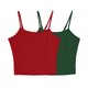 thumbnail image 1 of Camisola sin mangas con cuello redondo para mujer, ropa de verano, blusa de poliéster, 1 of 7