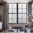 thumbnail image 3 of Bamboo Window Film Stained Glass Film Frosted Privacy Window Decal Decorative Window Adhesive Adhesive Free Removable Window Sticker (44.5 x 199.9 cm), 3 of 5