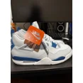 thumbnail image 4 of Ni - ke Ni - ke Air Jordan 4 Retro Military Blue Men Size 14 -Pre Owned Slightly Worn, 4 of 5