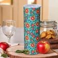 thumbnail image 2 of Pioneer Flower Floral Print Pattern 20oz Skinny Tumbler with Straw & Lid, Double Wall Vacuum Insulated Cup, Leak-Proof, Cup Holder Friendly, Hot 6H Cold 12H, 2 of 6