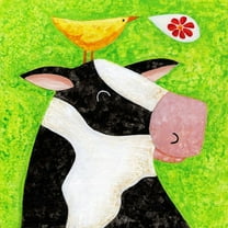 "Moosic to My Ears" Painting Print on Wrapped Canvas