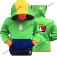 thumbnail image 2 of Sudadera con capucha de disfraces de anime de 4 a 16 años, sudadera con capucha con estampado 3D de León y cuervo, camiseta de manga corta, camisetas de dibujos animados nuevas de 2024, 2 of 5