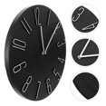 thumbnail image 3 of Living Room Non-Ticking Clock Silent Battery Operated Clock Round Wall Clock, 3 of 8