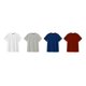 thumbnail image 4 of Playera Ovesize Varios Colores Paquete 4 Pz Algodon Peinado, 4 of 6