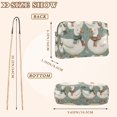 thumbnail image 4 of FORMRS Women Crossbody Purse with Chain Strap Vegan Leather Shoulder Handbag, Winter Goose Scarves, 4 of 7