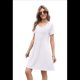 thumbnail image 1 of Vestido de Verano Plisado para Mujer, Informal, de Corta, con Bolsillos, para Vacaciones, Playa, , Talla M, 1 of 9