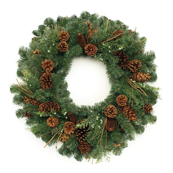 Melrose International Pine Wreath 32"D Plastic