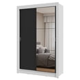 thumbnail image 1 of Ropero Closet Madesa Milano 2 Puertas 1 Espejo BN, 1 of 5