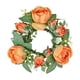 thumbnail image 2 of Xihbxyly Guirnalda Navideña con Velas Decorativas, Diseño de Mini Corona de Rosas, Arreglo Floral Artificial, Decoración para Puerta de Entrada o Boda, Ideal Como Regalo Navideño, Tamaño 20 X 20 Cm,, 2 of 7