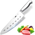 thumbnail image 1 of Plys Japanese Chef Knife Professional Kitchen Knives Razor-Sharp Ergonomic, 7 Inch, 1 of 7