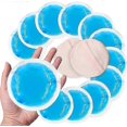 thumbnail image 1 of Paquete de 10 bolsas de gel reutilizables redondas con 2 piezas de tela de respaldo (Paquete de 12), 1 of 5