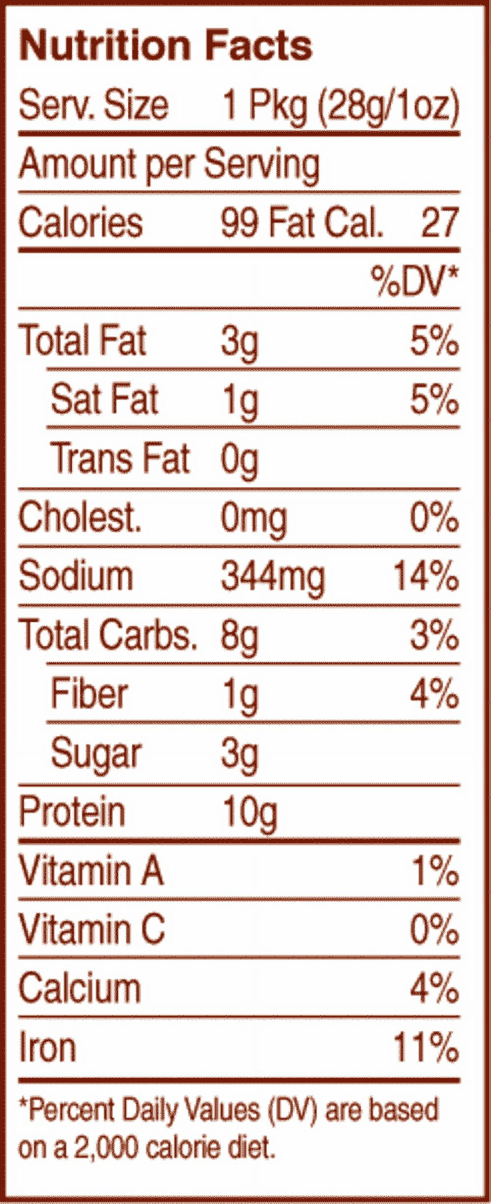 (24 Case)Primal Strips Vegan Jerky Meatless Soy Hickory Smoked , 1 oz.