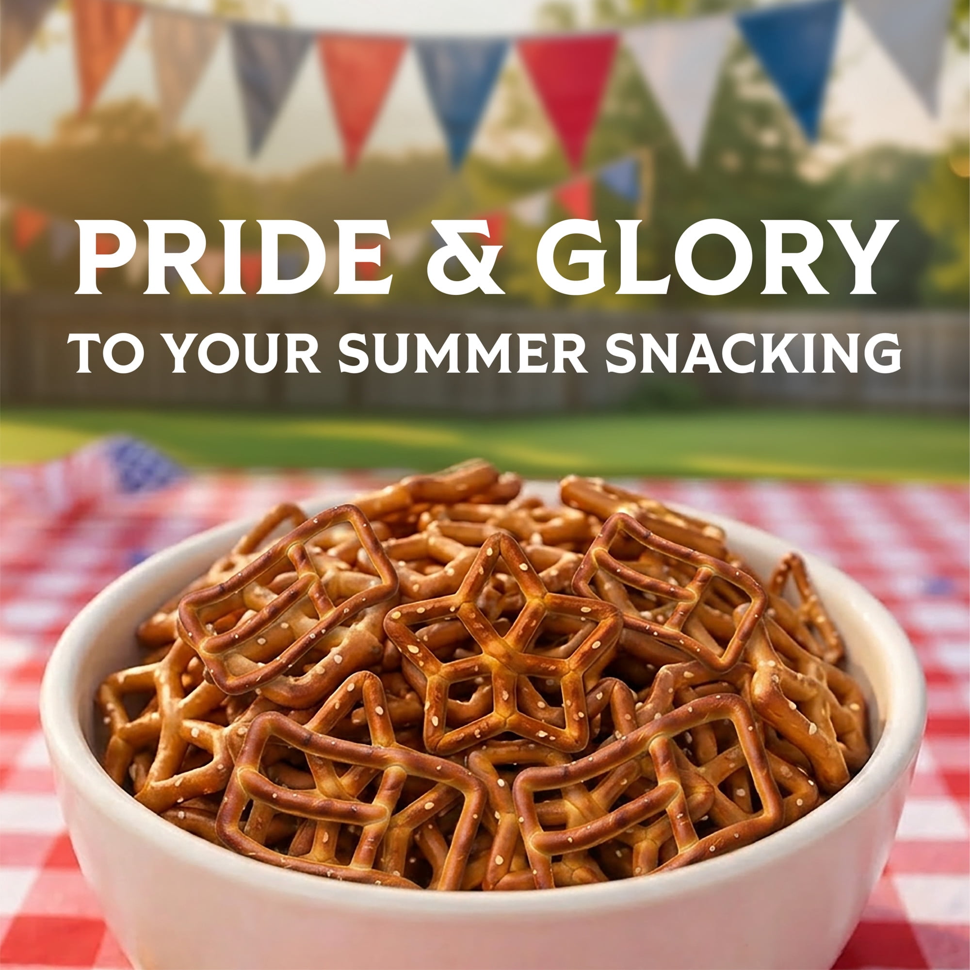 Snyder's of Hanover Star Spangled Pretzels, 12 oz Bag