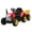 Red, variant on Dazone 12V Kids Ride On Tractor, Toddler Electric Tractor with Trailer Ground Loader, With Remote Control, LED Lights, Green