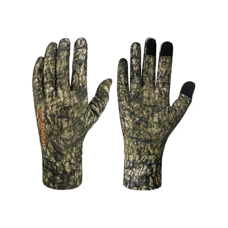 Men s Lightweight UPF 50+ Camo Hunting Gloves HG13