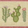 thumbnail image 3 of Authentic Hotel and Spa  Turkish Cotton Cactus Embroidered Tea Rose Hand Towel, 3 of 3