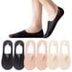 thumbnail image 1 of Calcetines de mujer, 6 pares, de nailon, antideslizantes, de corte bajo, finos, ligeros, 1 of 9