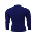 thumbnail image 4 of Men Turtleneck Sweater Pullover Knitted Top Streetwear, 4 of 4
