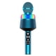 thumbnail image 3 of Seitruly Micrófono inalámbrico Altavoz dinámico Reverberación Reproductor KTV Envolvente Recargable con luces LED Mic Gran compatibilidad Cables de audio/vídeo Azul, 3 of 6