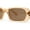 Beige Brown, variant on Womens Mod Oval Retro Narrow Rectangle Plastic Sunglasses All Black