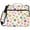 Cartoon Candy Pattern, variant on Zipper Binder with Shoulder Strap 2 inch 3 Ring Waterproof File Folder Organizer Bag 500 Sheet Pink Bow Pattern