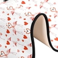 thumbnail image 6 of SKYSONIC 2'X6' Romantic Flamingos Couple Runner Rug with Rubber Backing, Valentine's Day Pink Non Slip Entryway Rug Runner Washable Soft Area Rug Carpet for Hallway Bedroom Kitchen Decor, 6 of 6