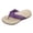 1113#Purple, variant on Women's Arch Support Flip Flop Sandals, Comfortable Thong Slides, Lightweight Walking Shoes for Summer & Beach
