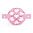 thumbnail image 3 of Danhjin Heart Shaped Pancake Maker 2PC Nonstick Pancake Maker Mould Omelette Tool Home Kitchen Resin Molds, 3 of 4