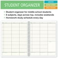 thumbnail image 4 of Undated Student Organizer for Middle School, Daily Homeowrk Planner, 8.5" x 11" (SO-8) - KL-5KF3-CI7Y, 4 of 6