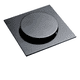 thumbnail image 1 of Baño Cuadrado Coladera Antiolores Invisible Inoxidable 15x15 Xtellar negro, 1 of 3