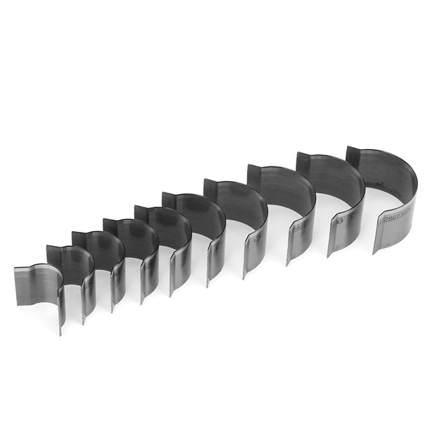 Herramienta de perforación de corte de plantilla de molde de cúter de correa en forma de V para artesanía de cuero (#02)