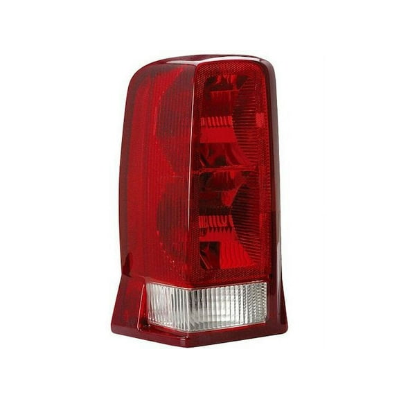 Left Driver Side Tail Light Assembly - with Red Signal Lens - Compatible with 2002 - 2006 Cadillac Escalade 2003 2004 2005