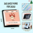 thumbnail image 3 of Punny Incentive 2026 Cute Cartoon Funny Small Desktop Calendar Ripped Exquisite Pages for Joyful Organization, 3 of 8
