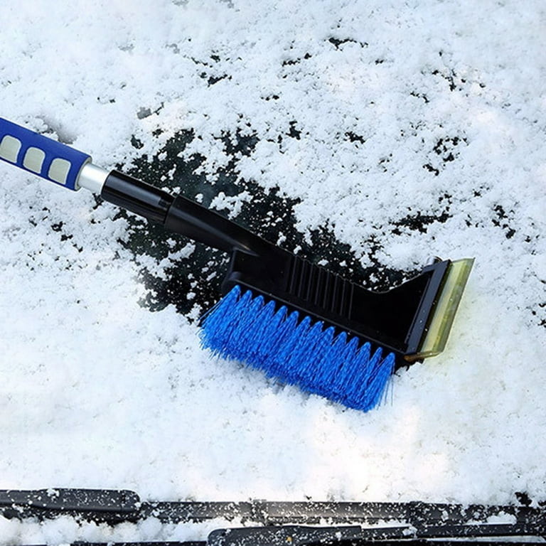 AstroAI 62.4 Inch Ice Scraper and Extendable Car Snow Brush, Snow Brush for  Car, Orange