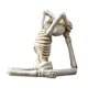 thumbnail image 1 of Figura de estatua de postura de yoga Habitación Escritorio Estante Estantería Jardín al aire libre Decoración Estilo blanco B Magideal Figura de estatua de postura de yoga, 1 of 7