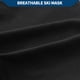thumbnail image 3 of Máscara facial balaclava larga Unique Bargains con capucha para esquí y sol, máscaras para motocicleta y ciclismo, transpirable, 1 pieza, negra, 3 of 6