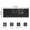 thumbnail image 5 of Math Equations Academic Subjects Black Pattern Door Rugs,Washable Non Slip Door Mats Indoor,Decorative Door Mats,Entry Mat Indoor for Entrance,Bedroom,Kitchen,Bathroom,16"x47", 5 of 6
