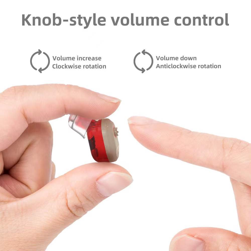 SUWU Hearing Aids, Autiphon Rechargeable Digital Hearing Aids Case for Seniors Adults with Noise Cancelling, Patented Design for Easy Operation, 1 Week Backup Power, U0 Series, Pair, 2025 Version