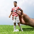 thumbnail image 2 of Banbo Toys SOCKERS 2026 USMNT Alejandro Zendejas (Home Jersey) 8" Collectible Soccer Action Figure, 2 of 11