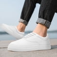 thumbnail image 4 of Adult Platform Canvas Shoes Fashion Men’s Sneakers Classic Non-Slip Low Top Shoes Comfortable Casual Sneakers, 4 of 4