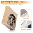 thumbnail image 5 of Yayeee Napkin Holder for Table Kitchen Paper Tissue Organization, Red Dog Artist, 5 of 8