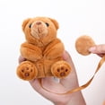 thumbnail image 4 of Plush standing penguin doll with magnetic closure, a soothing animal plush toy, cute rag doll, size as shown in the color chart, 11cm., 4 of 5