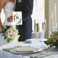 thumbnail image 5 of Table Number Holders 20Pcs - 8.75 Inch Place Card Holder Tall Table Number Stands for Wedding Graduation Reception, 5 of 8