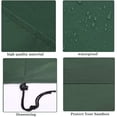 thumbnail image 3 of Matsuzay Oxford Sandbox Cover Kids Toy Protection a prueba de polvo impermeable Hexagonal Sand Cover con cordón para jardín al aire libre Cubiertas para muebles de jardín No.2 Matsuzay HA041594-02, 3 of 6