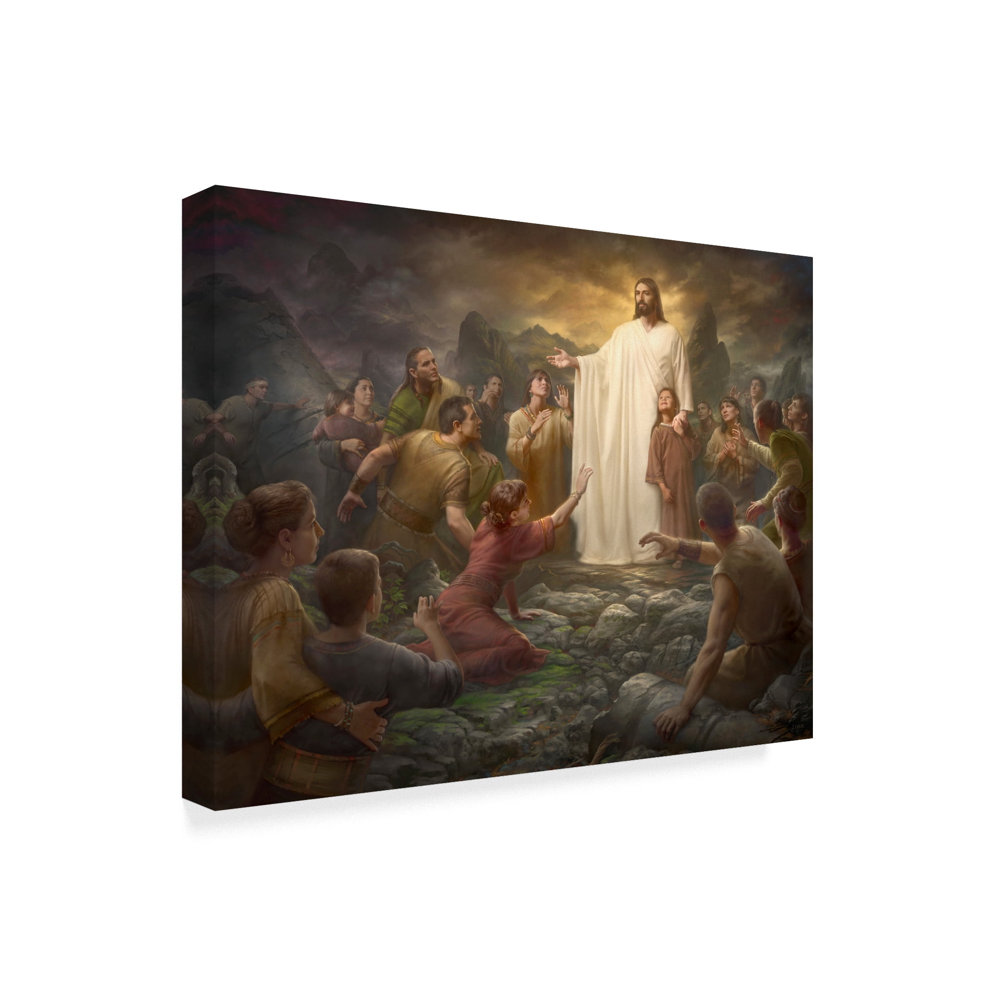 Trademark Fine Art 'One Shepherd' Canvas Art by Howard Lyon