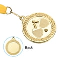 thumbnail image 4 of Unique Bargains 2' Gold Table Tennis Medals, 5Pcs Table Tennis Award Medals, 4 of 5