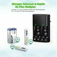 thumbnail image 3 of Chargeur de Pile Universel SR AA/AAA/9V, Chargeur Rapide 6802, 3 of 5