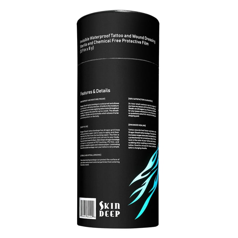 Skin Deep Derm Shield 5.9" x 8yd Roll (Sterile) Tattoo Aftercare Bandages