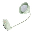 thumbnail image 3 of Lámpara LED plegable con carga USB y diseño floral verde para dormitorio y sala de estar con luz nocturna sensible al tacto, 3 of 8